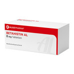 Betahistin AL 8 mg Tabletten 20 St