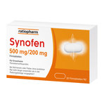 Synofen Filmtabletten mit Ibuprofen und Paracetamol 20 St