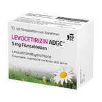 Levocetirizin Adgc 5 mg Filmtabletten 50 St
