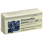 Eisensulfat Lomapharm 65mg 50 St