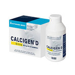 Calcigen D Citro 600 mg/400 I.E. 100 St