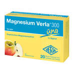 Magnesium Verla 300 uno Apfel 20 St