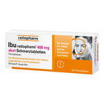 IBU ratiopharm 400 mg akut Schmerztabletten 20 St
