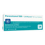 Paracetamol 500 - 1 A Pharma 500 mg Tabletten 10 St