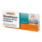 Simethicon ratiopharm 85 mg Kautabletten 20 St