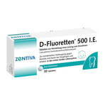 D Fluoretten 500 Tabletten 30 St