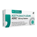 Acetylsalicylsäure ADGC 500 mg Tabletten 30 St