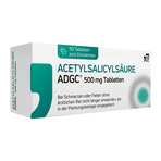 Acetylsalicylsäure ADGC 500 mg Tabletten 50 St