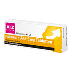 Folsäure AbZ 5 mg Tabletten bei Folsäuremangel 20 St