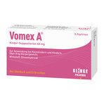 Vomex A Kinder-Suppositorien 40 mg 5 St