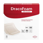 DracoFoam haft sensitiv Schaumstoffwundauflage 7,5 x 7,5 cm 10 St
