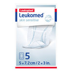 Leukomed skin sensitive steril 7,2 x 5 cm 5 St