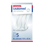 Leukomed skin sensitive steril 15 x 8 cm 5 St