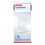 Leukomed skin sensitive steril 25 x 10 cm 5 St