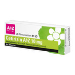 Cetirizin AbZ 10 mg Filmtabletten bei Allergien 20 St