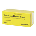 Zink 20 AAA-Pharma Dragees 100 St