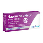 Naproxen axicur 250 mg Tabletten 10 St