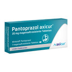 Pantoprazol axicur 20 mg magensaftresistente Tabletten 7 St