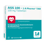 ASS 100 - 1 A Pharma TAH Tabletten 50 St