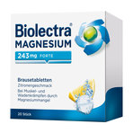 Biolectra Magnesium 243 mg Forte Brausetabletten Zitrone 20 St