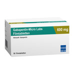 Gabapentin-Micro Labs 600 mg Hartkapseln 50 St