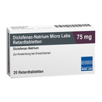 Diclofenac-Natrium Micro Labs 75 mg Retardtabletten 20 St