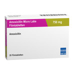 Amoxicillin Micro Labs 750 mg Filmtabletten 20 St