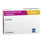 Amoxicillin Micro Labs 1000 mg Filmtabletten 20 St