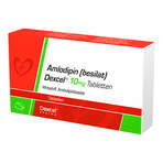 Amlodipin besilat Dexcel 10 mg Tabletten 50 St
