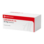 Carvedilol AL 25 mg 50 St