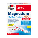 Doppelherz aktiv Magnesium+B6+B12+Folsäure 400 DIRECT 20 St