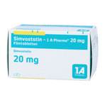 Simvastatin -1 A Pharma 20 mg Filmtabletten 30 St