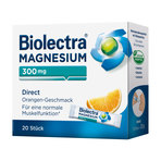 Biolectra Magnesium Direct 300 mg Sticks Orange 20 St