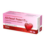 ASS Dexcel Protect 75 mg Magensaftresistente Tabletten 50 St