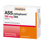 ASS-ratiopharm 100 mg TAH Tabletten 50 St