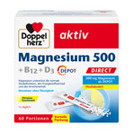 Doppelherz aktiv Magnesium 500+B12+D3 Depot DIRECT Sticks 60 St