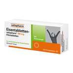 Eisentabletten-ratiopharm 100 mg 50 St