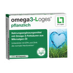 Omega 3-Loges pflanzlich Kapseln 60 St