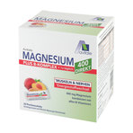 Magnesium 400 + B-Komplex direkt Pfirsich-Maracuja-Granulat 50X2.5 g