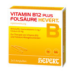 Vitamin B12 plus Folsäure Hevert 2X5 St