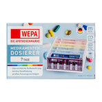 Wepa 7 Tage Regenbogen/UV-Schutz+ Medikamentenbox 1 St