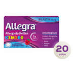 Allegra Allergietabletten Kinder 10 mg Schmelztabletten 20 St