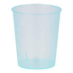 Einnehmeglas Kunststoff 30 ml Blau 10 St