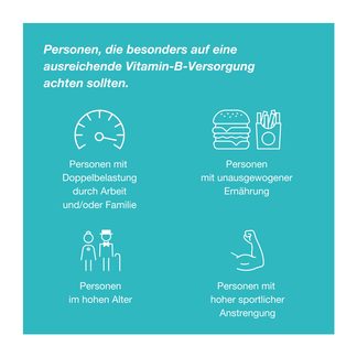 Orthomol vital f Kombipackung Orange Personen, die besonders auf eine ausreichende Vitamin-B-Versorgung achten sollten