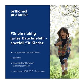 Orthomol pro junior Kautabletten Vorteile
