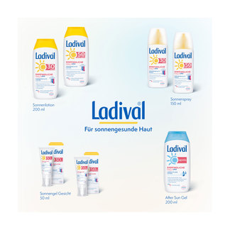 Grafik Ladival Empfindliche Haut Produktsortiment