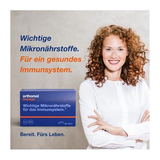 Orthomol Immun Direktgranulat Himbeer/Menthol wichtige Mikronährstoffe für ein gesundes Immunsystem