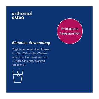 Orthomol Osteo einfache Anwendung