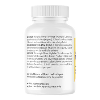 Magtein Magnesium-L-Threonat Kapseln Produktseite Links