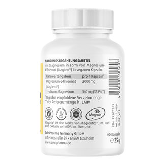 Magtein Magnesium-L-Threonat Kapseln Produktseite Rechts